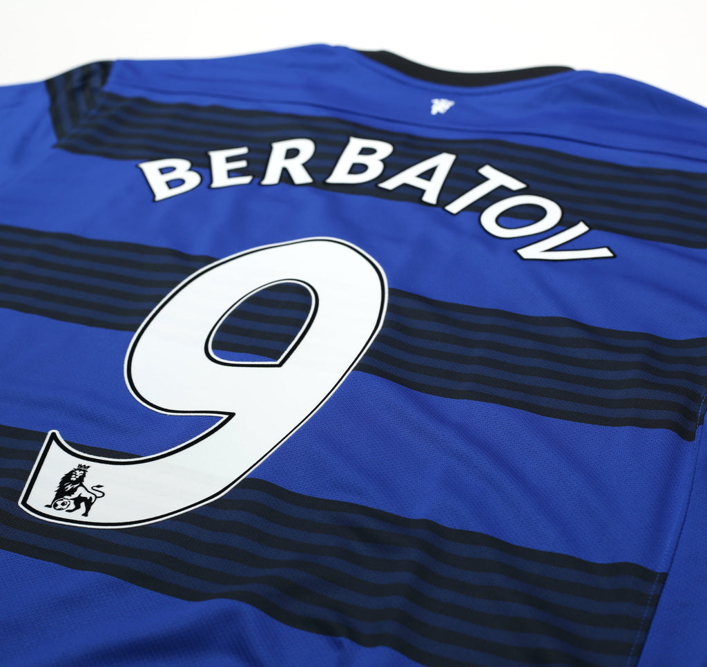 2011/13 BERBATOV #9 Manchester United Vintage Nike Away Football Shirt (XL)