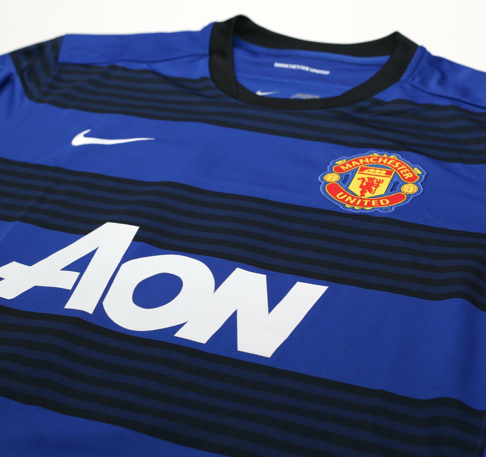 2011/13 BERBATOV #9 Manchester United Vintage Nike Away Football Shirt (XL)