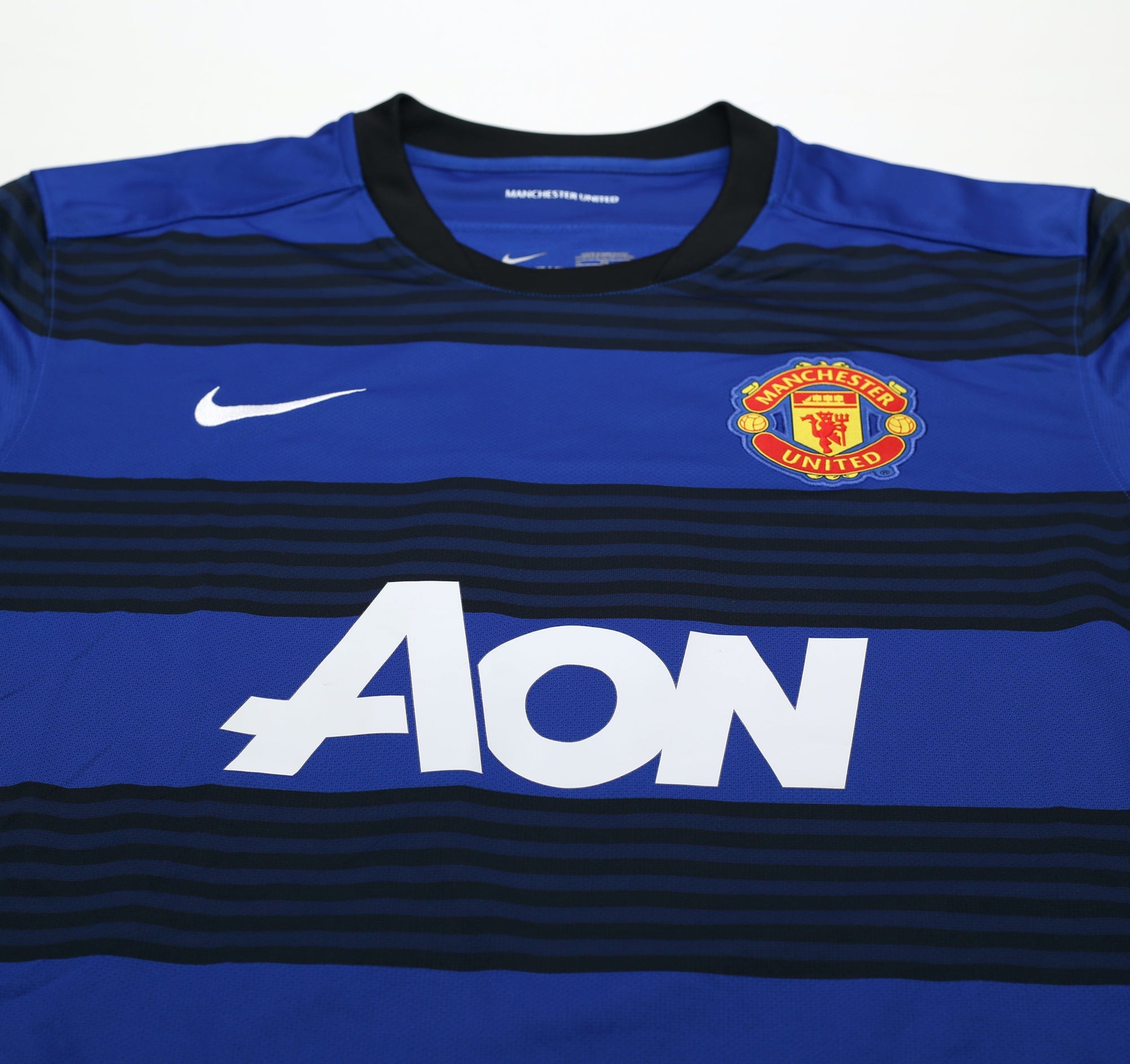 2011/13 BERBATOV #9 Manchester United Vintage Nike Away Football Shirt (XL)