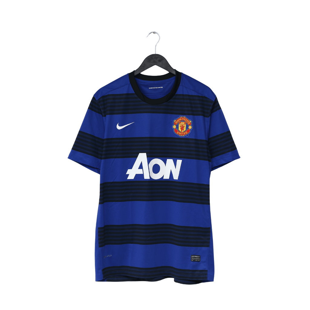 2011/13 BERBATOV #9 Manchester United Vintage Nike Away Football Shirt (XL)