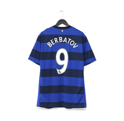 2011/13 BERBATOV #9 Manchester United Vintage Nike Away Football Shirt (XL)