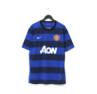 2011/13 BERBATOV #9 Manchester United Vintage Nike Away Football Shirt (XL)