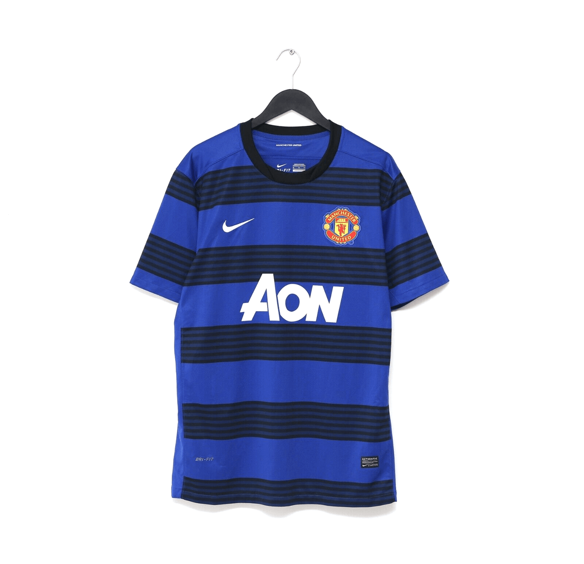 2011/13 BERBATOV #9 Manchester United Vintage Nike Away Football Shirt (XL)