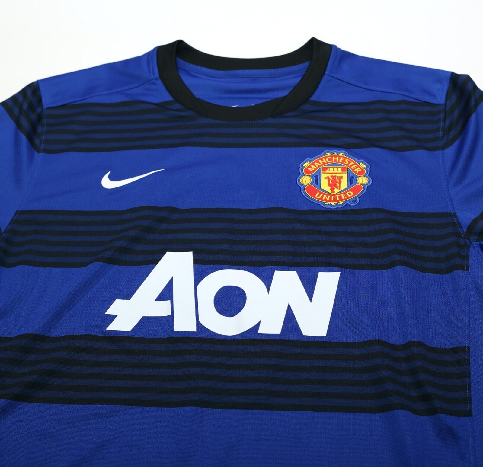 2011/13 BERBATOV #9 Manchester United Vintage Nike Away Football Shirt (XL)