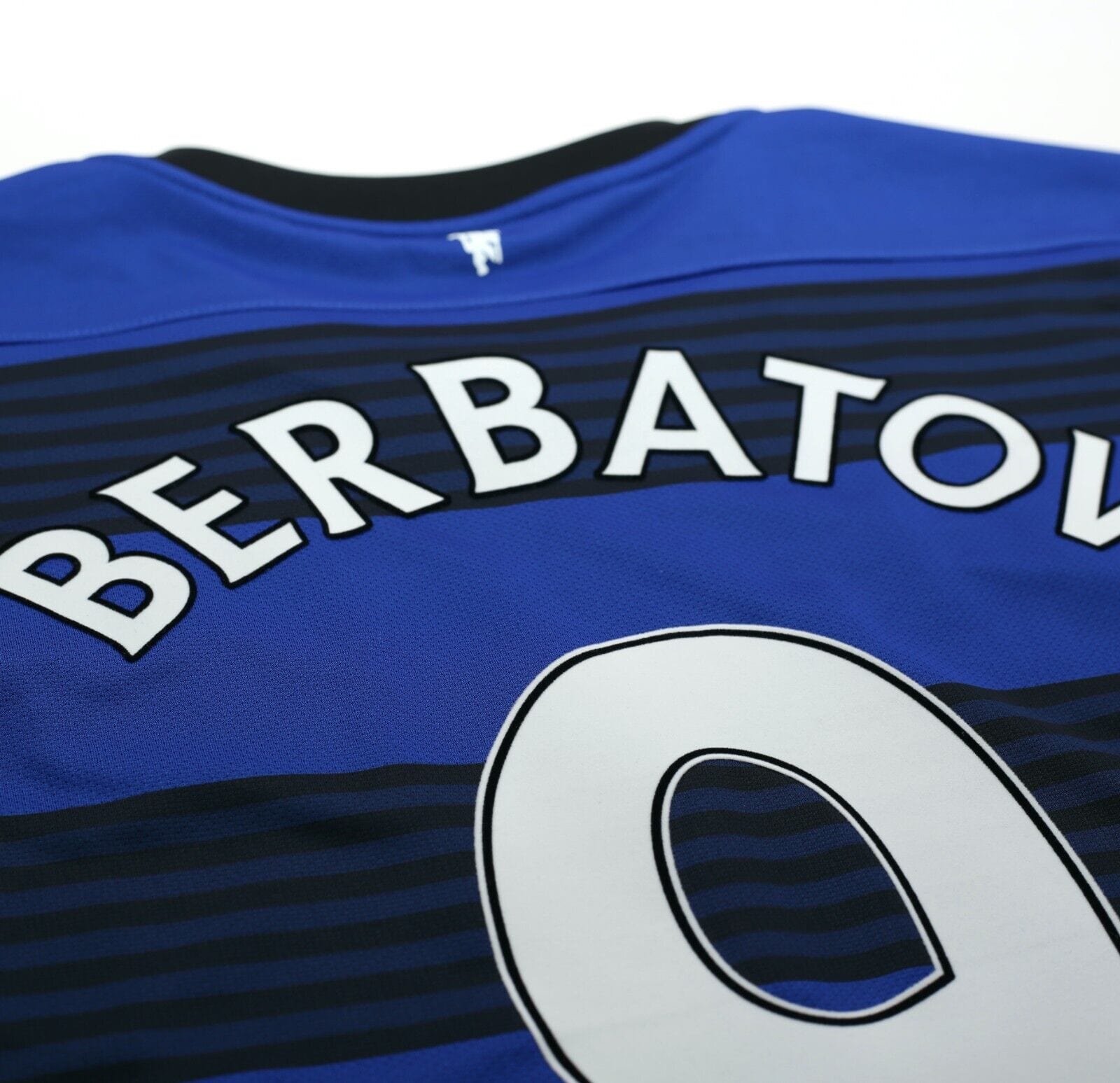 2011/13 BERBATOV #9 Manchester United Vintage Nike Away Football Shirt (XL)