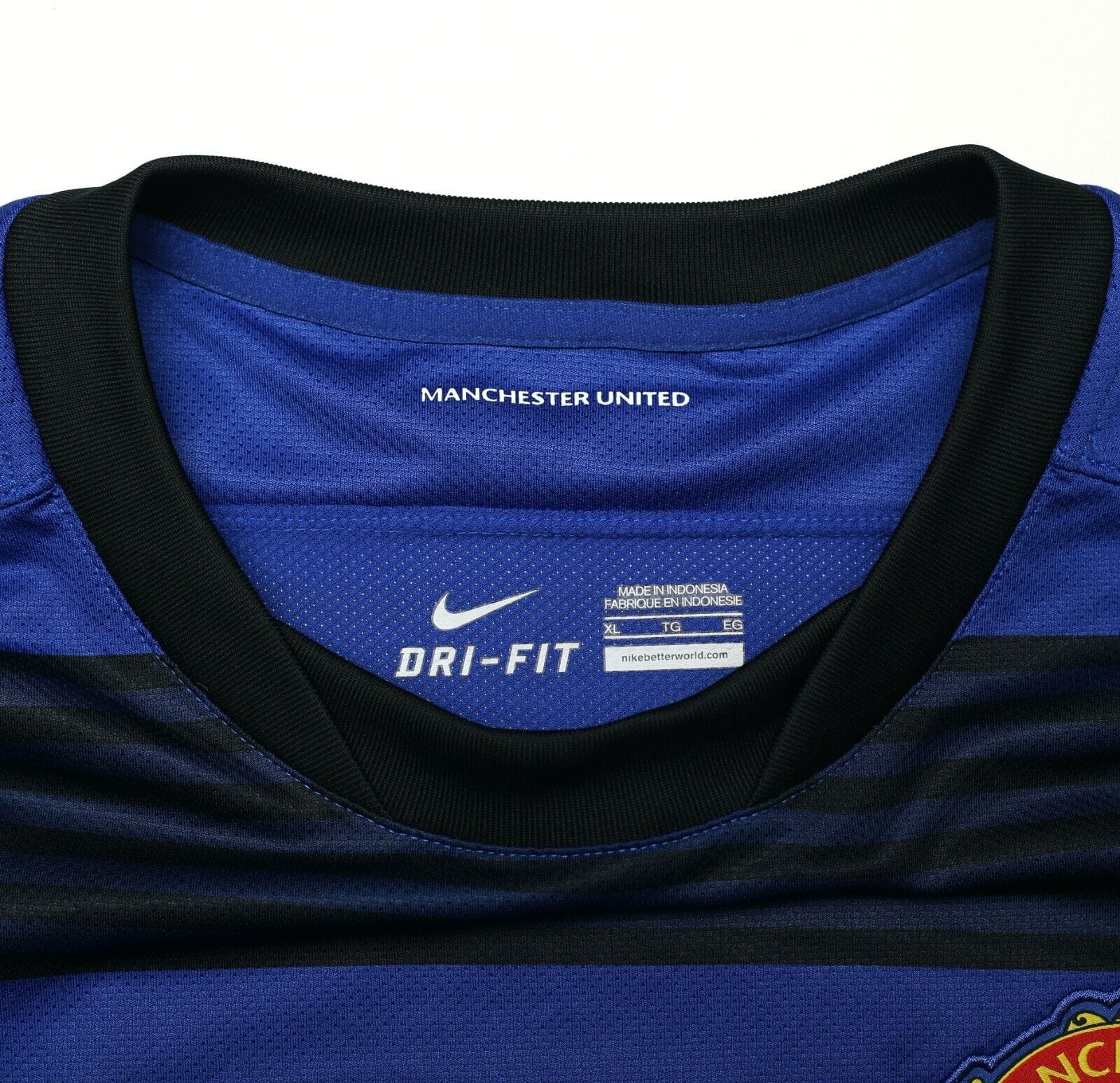 2011/13 BERBATOV #9 Manchester United Vintage Nike Away Football Shirt (XL)