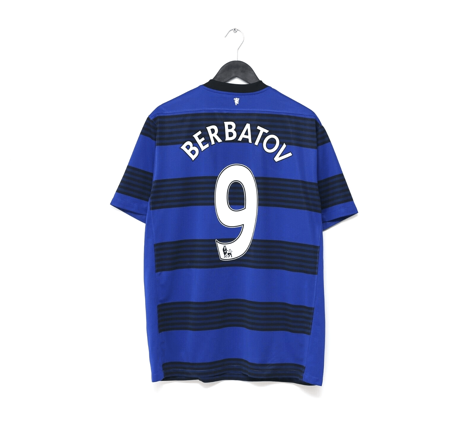 2011/13 BERBATOV #9 Manchester United Vintage Nike Away Football Shirt (XL)