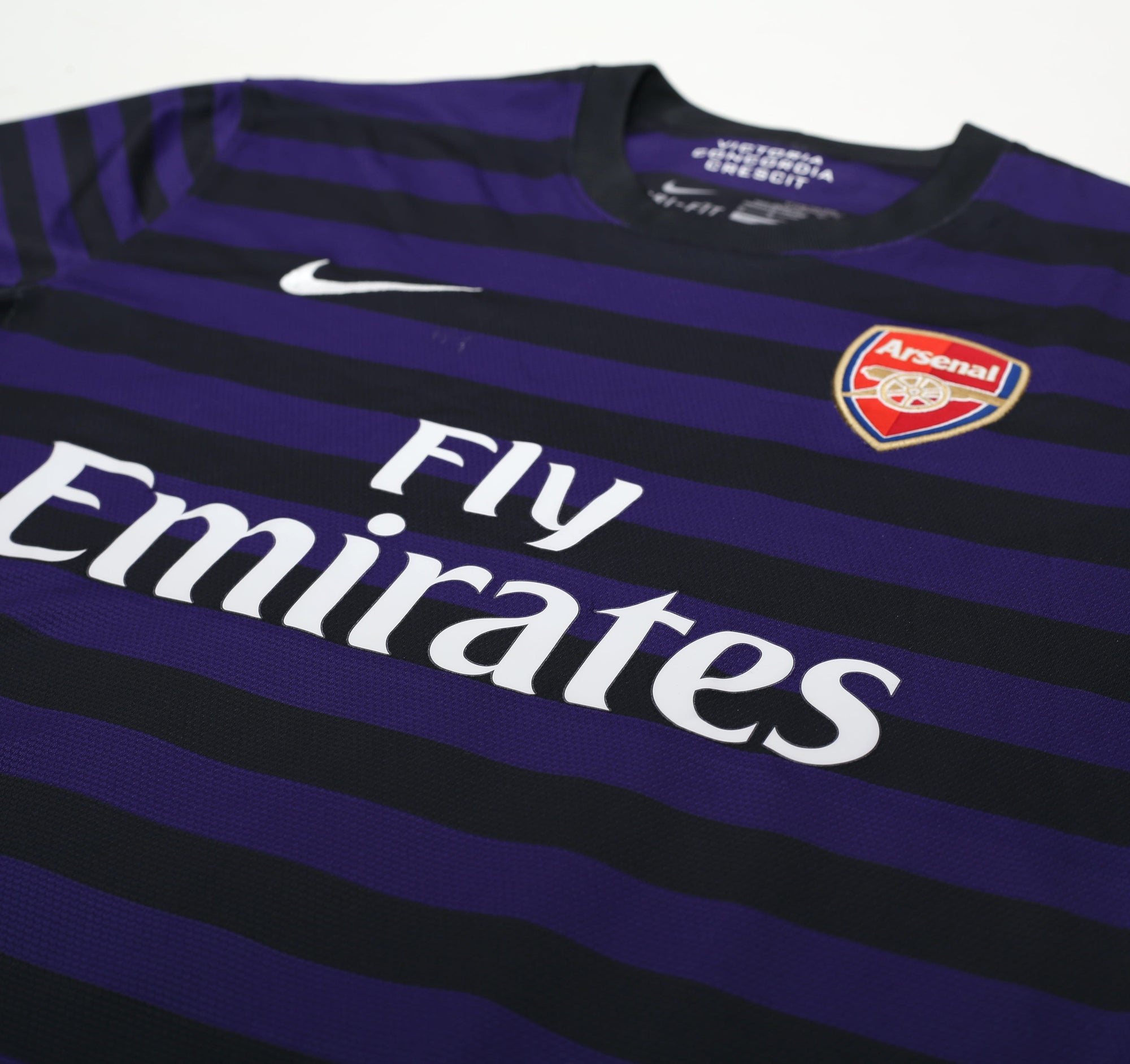 2012/13 ARTETA #8 Arsenal Vintage Nike Away Football Shirt (M)