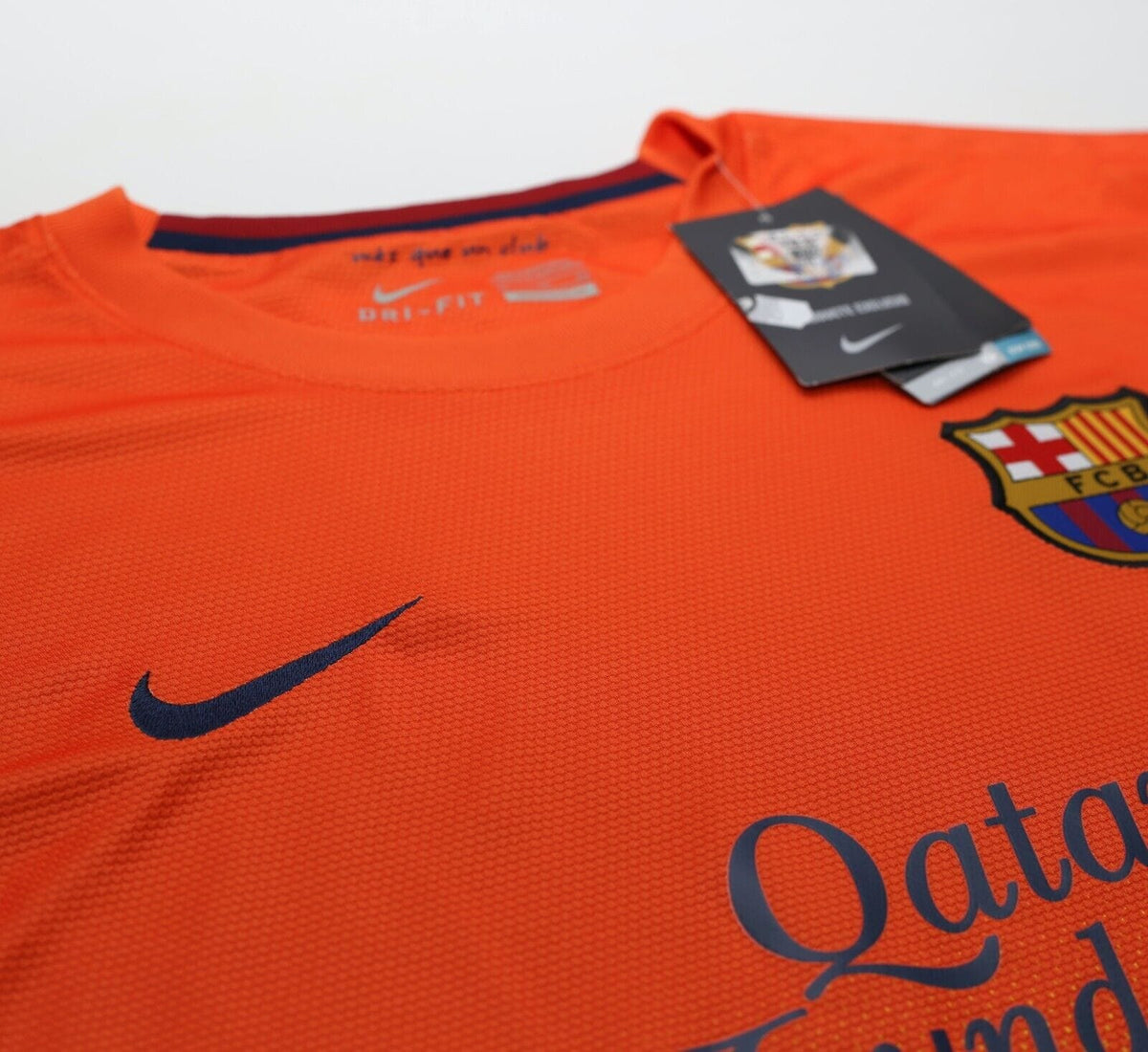 2012/13 BARCELONA Vintage Nike Away Football Shirt Jersey (XL) BNWT