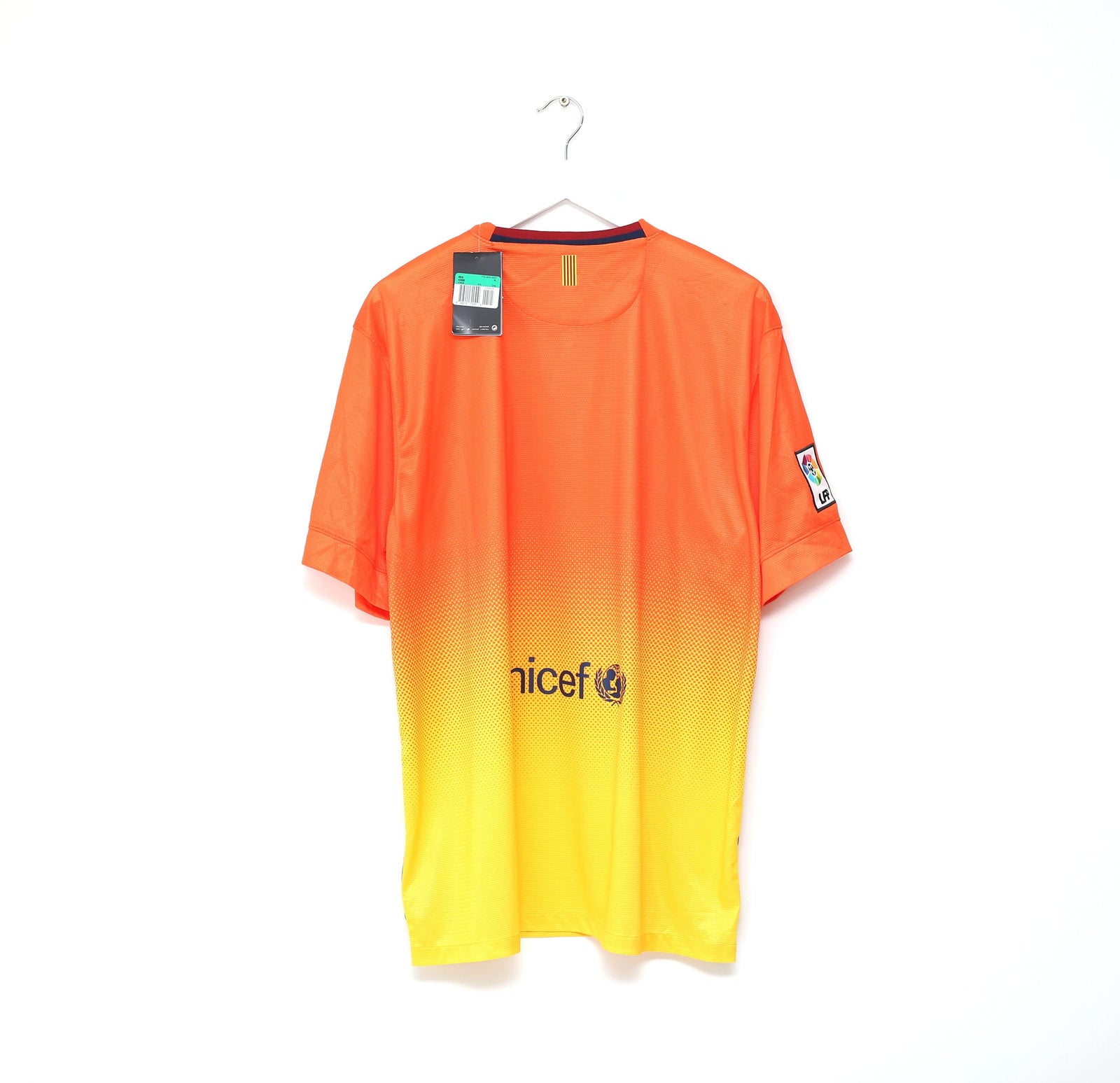 2012/13 BARCELONA Vintage Nike Away Football Shirt Jersey (XL) BNWT