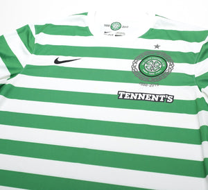 2012/13 CELTIC Vintage Nike 125th Anniversary Home Football Shirt (XL)