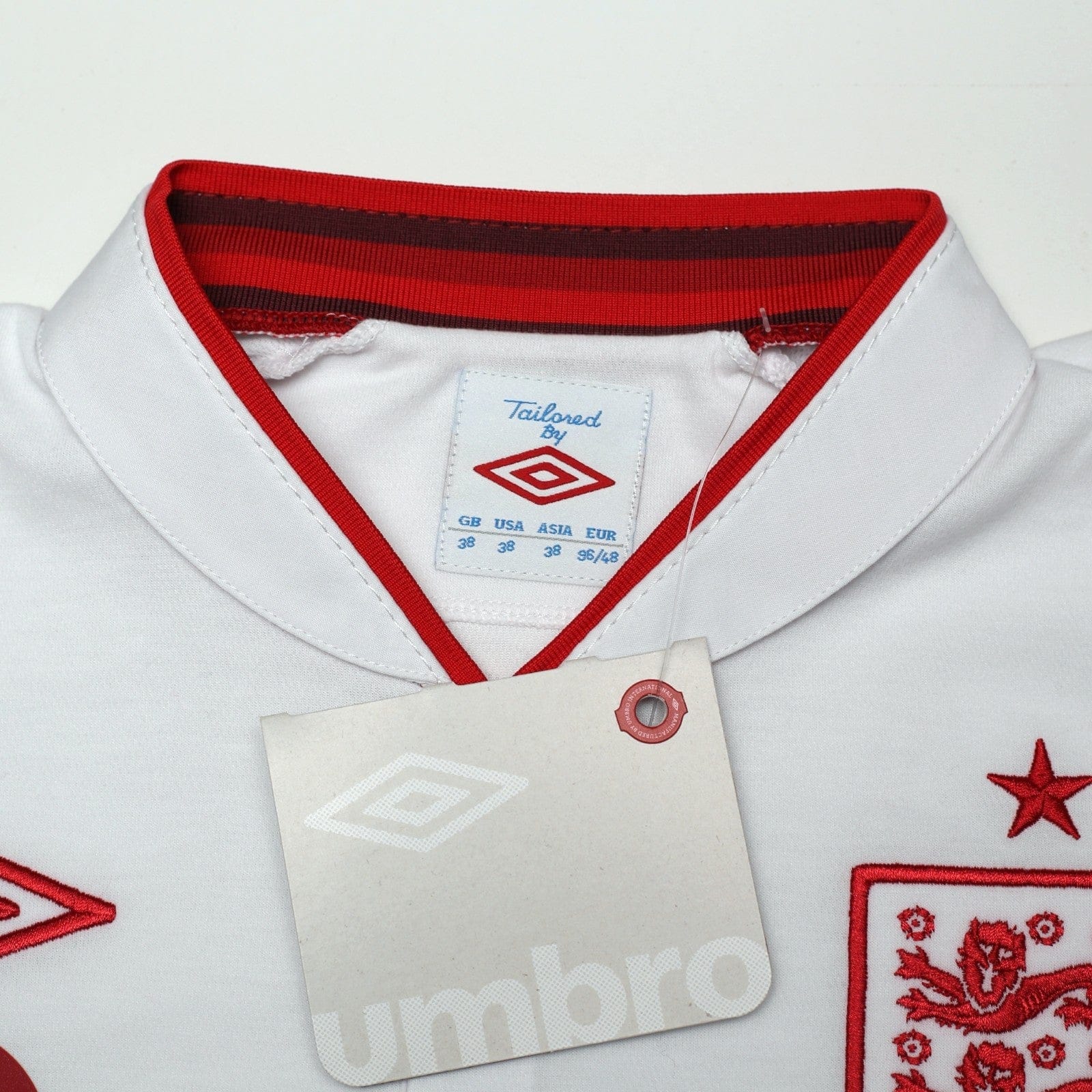 2012/13 Cole #3 England Vintage Umbro Home Football Shirt (38) 100th Cap BNWT