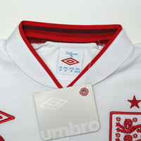2012/13 Cole #3 England Vintage Umbro Home Football Shirt (38) 100th Cap BNWT