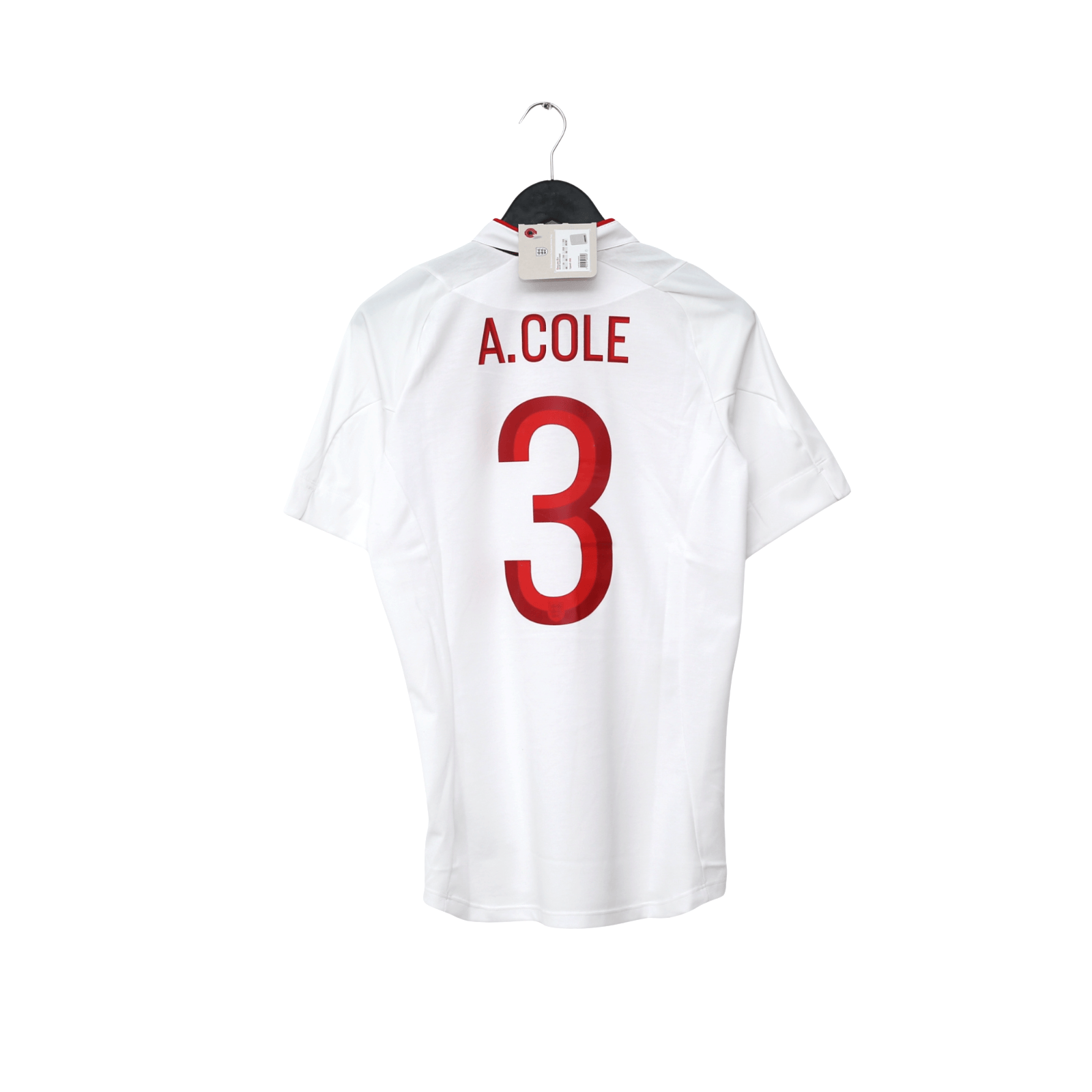 2012/13 Cole #3 England Vintage Umbro Home Football Shirt (38) 100th Cap BNWT