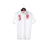 2012/13 Cole #3 England Vintage Umbro Home Football Shirt (38) 100th Cap BNWT