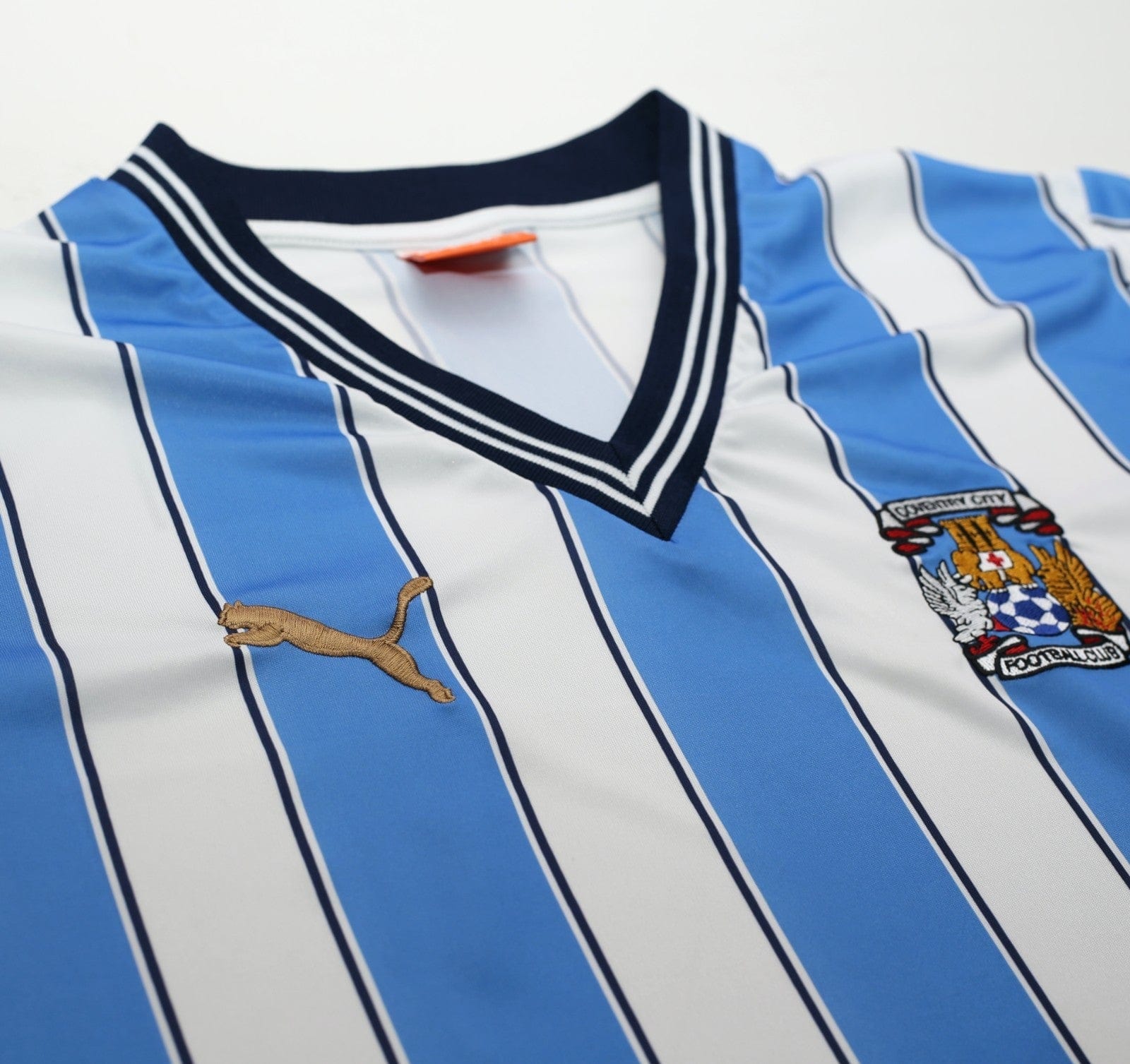 2012/13 COVENTRY CITY Vintage PUMA 'FA Cup 25th Anniversary' Football Shirt L/XL