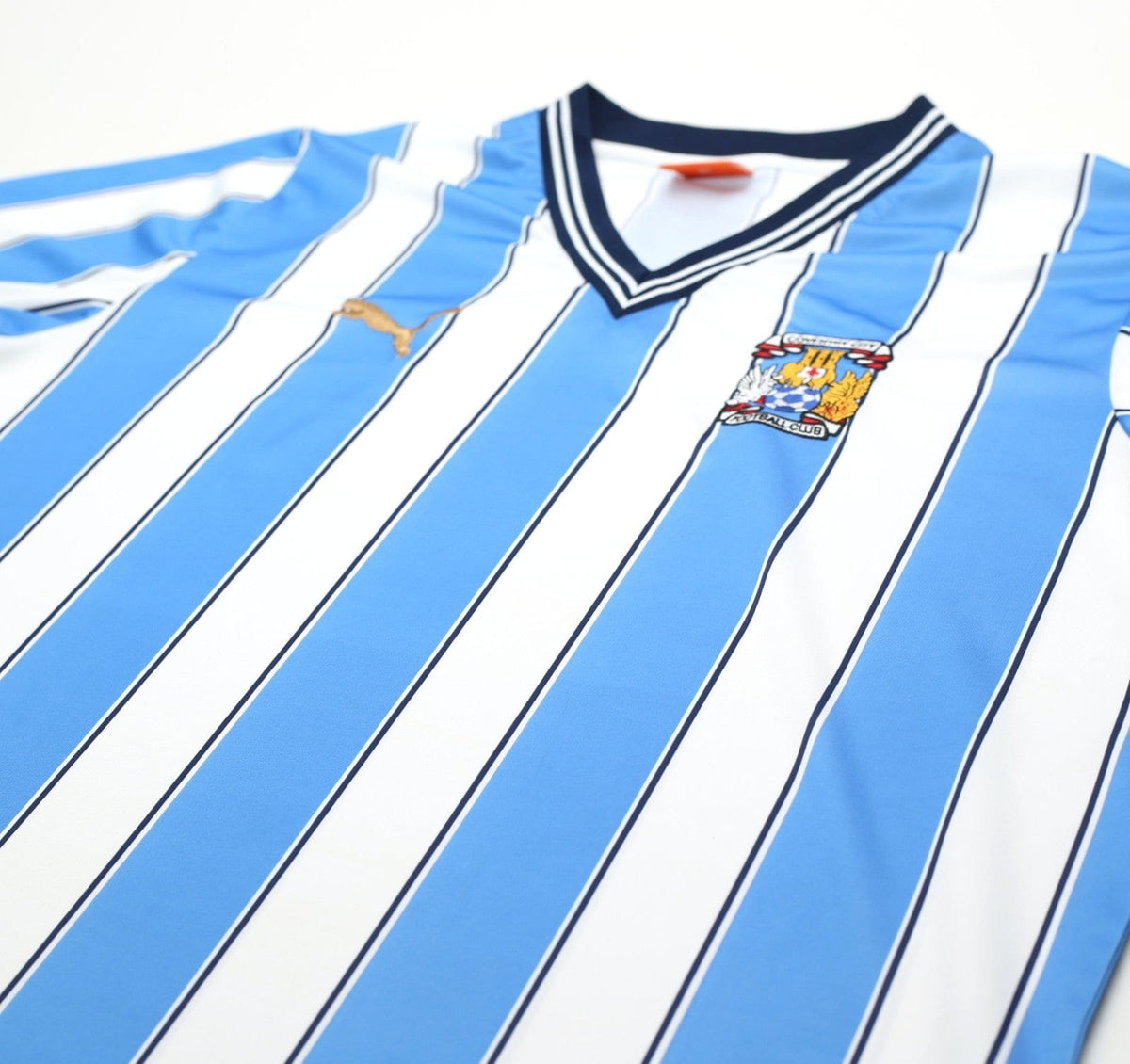 2012/13 COVENTRY CITY Vintage PUMA 'FA Cup 25th Anniversary' Football Shirt L/XL