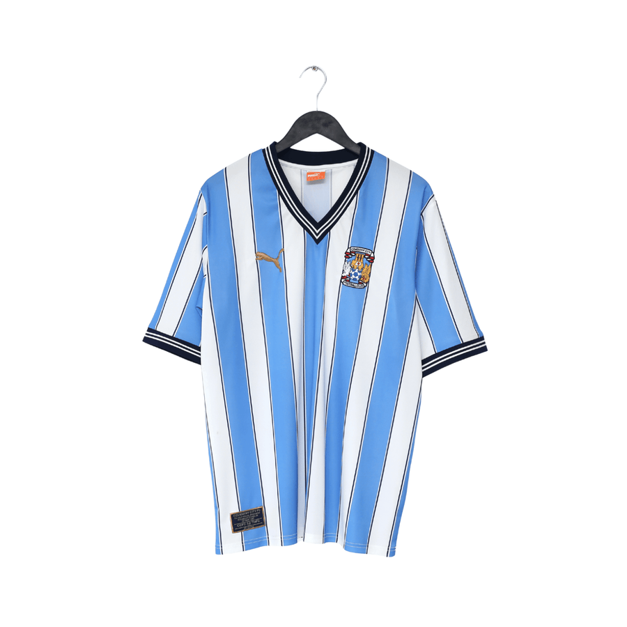 2012/13 COVENTRY CITY Vintage PUMA 'FA Cup 25th Anniversary' Football Shirt L/XL