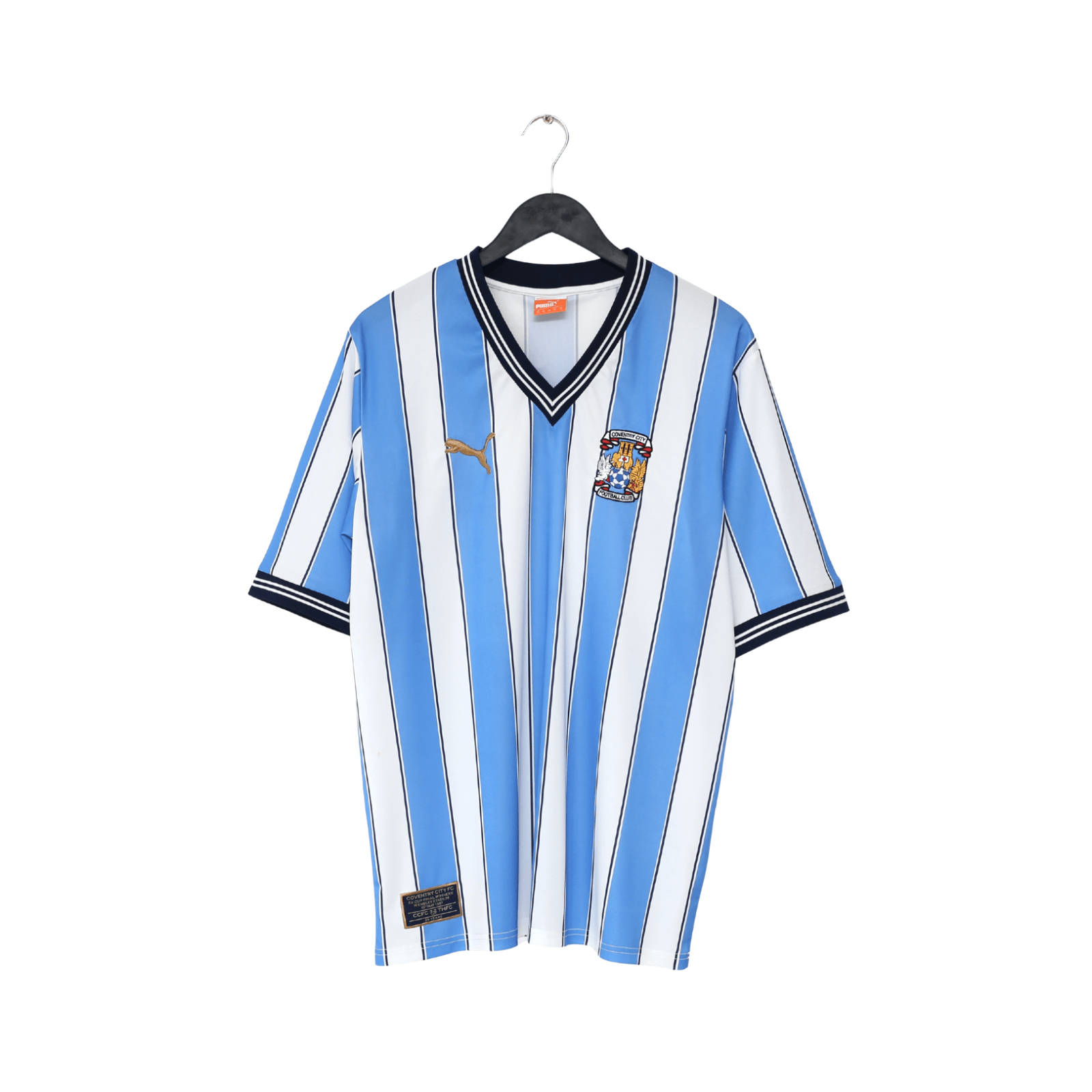 2012/13 COVENTRY CITY Vintage PUMA 'FA Cup 25th Anniversary' Football Shirt L/XL