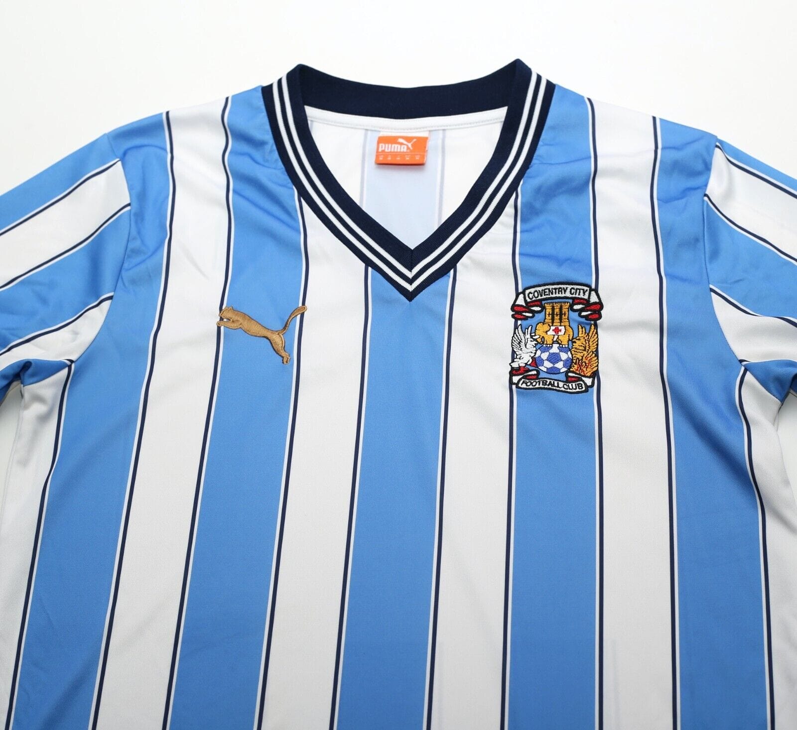 2012/13 COVENTRY CITY Vintage PUMA 'FA Cup 25th Anniversary' Football Shirt (M)