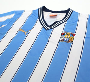 2012/13 COVENTRY CITY Vintage PUMA 'FA Cup 25th Anniversary' Football Shirt (M)