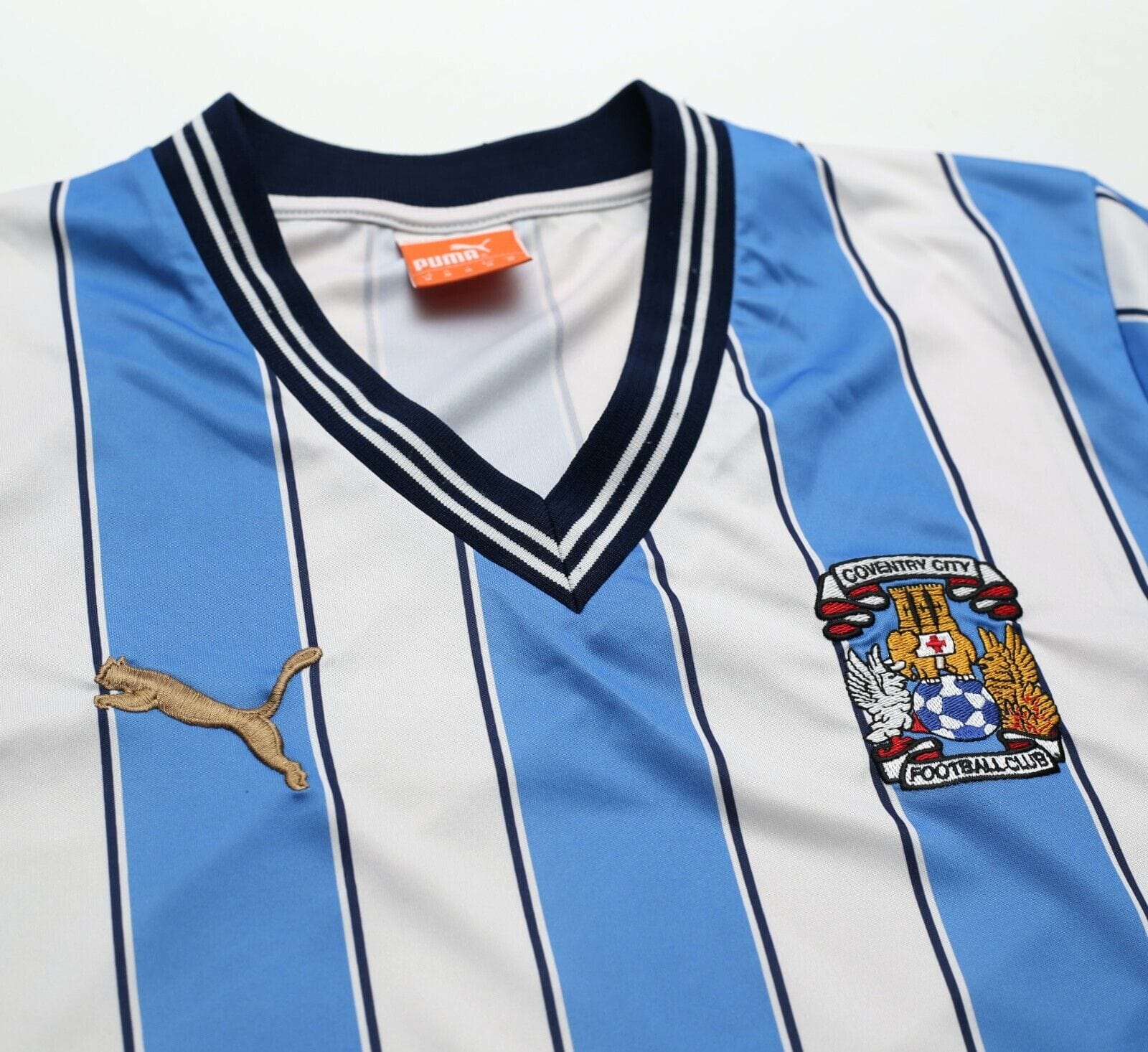 2012/13 COVENTRY CITY Vintage PUMA 'FA Cup 25th Anniversary' Football Shirt (M)