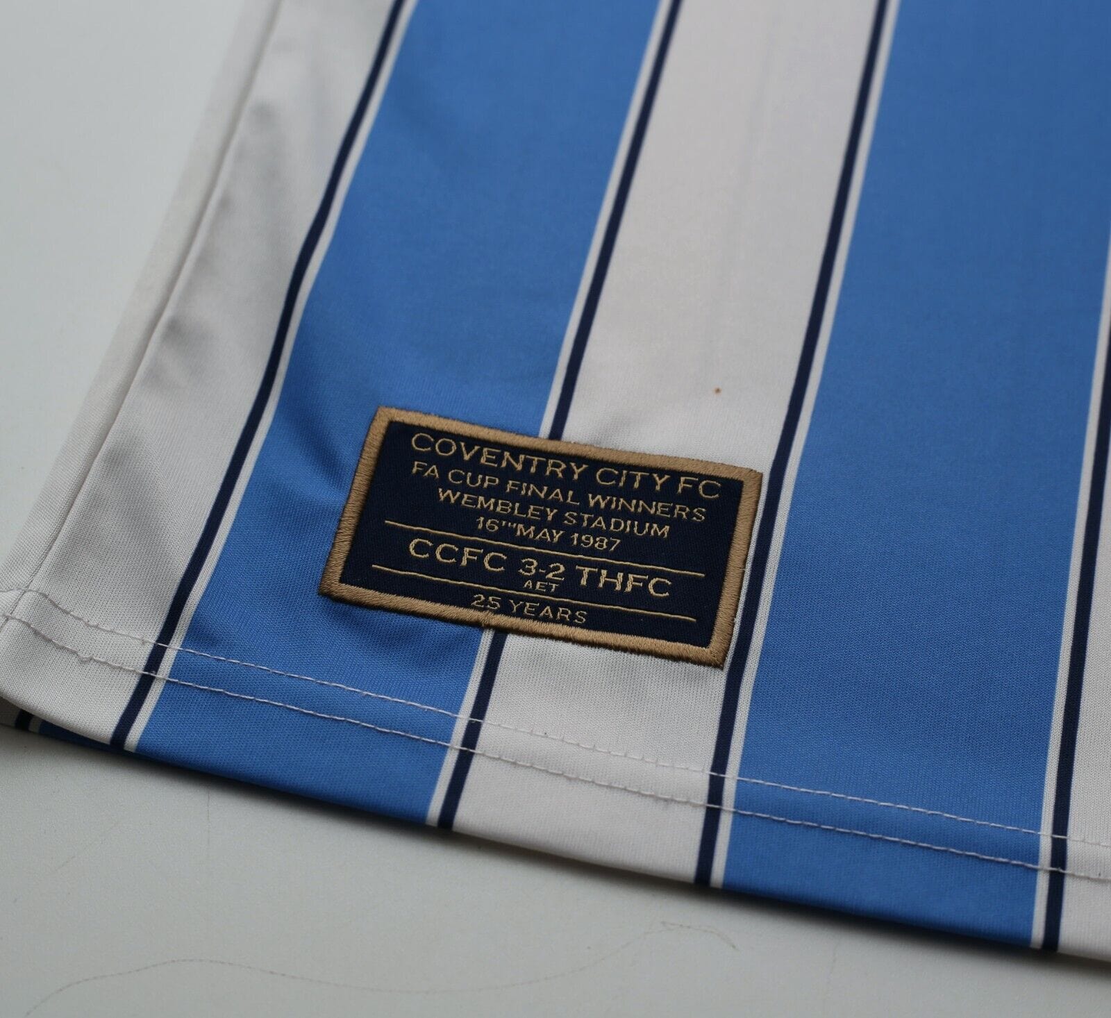 2012/13 COVENTRY CITY Vintage PUMA 'FA Cup 25th Anniversary' Football Shirt (M)