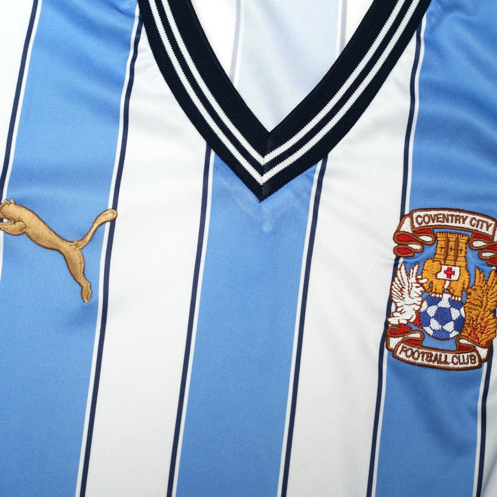 2012/13 Coventry City Vintage PUMA 'FA Cup 25th Anniversary' Football Shirt (S)