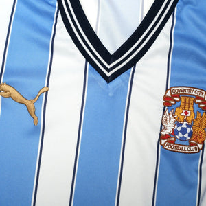 2012/13 Coventry City Vintage PUMA 'FA Cup 25th Anniversary' Football Shirt (S)