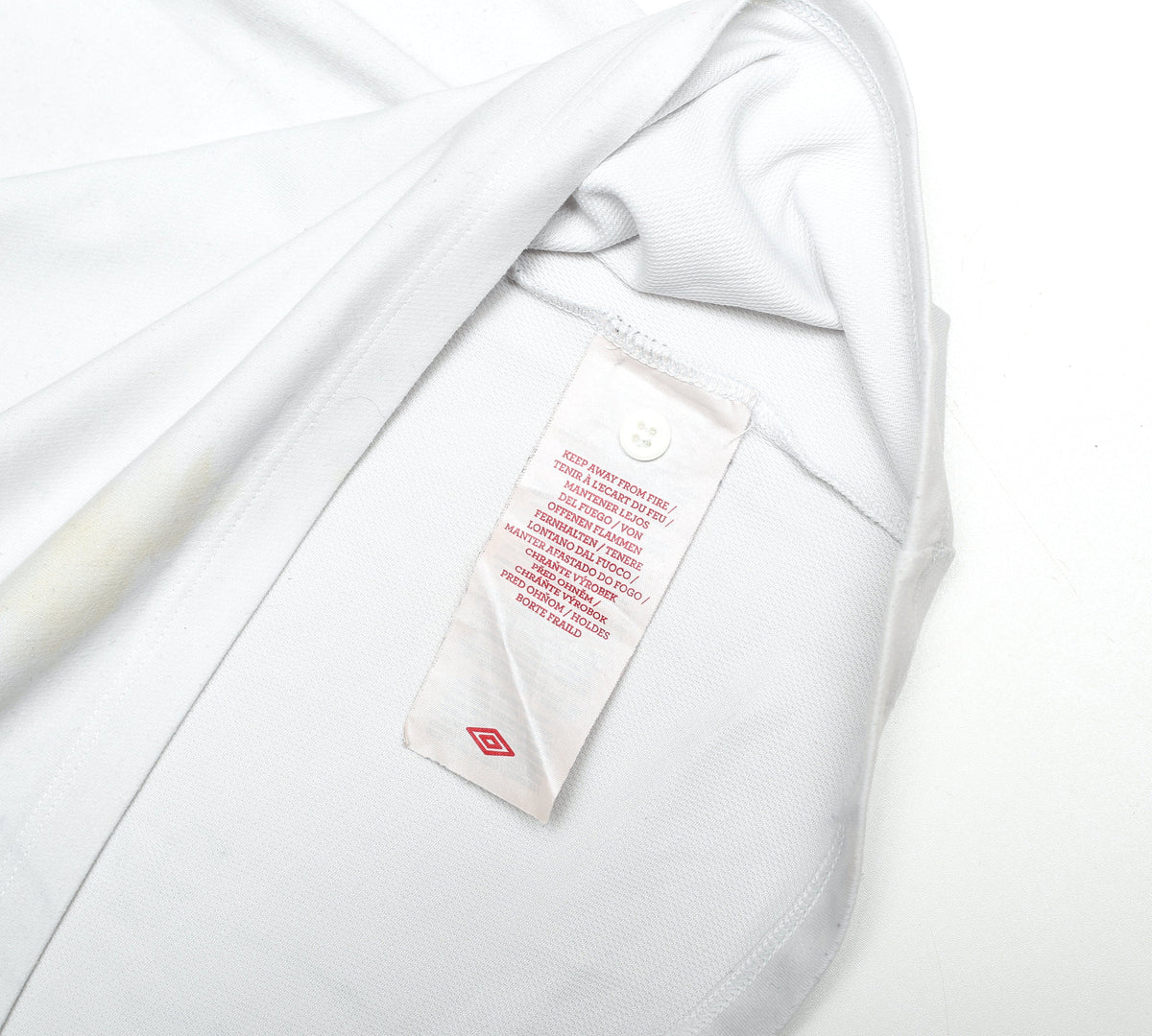 2012/13 ENGLAND Vintage Umbro Home Football Shirt (M) Euro 2012