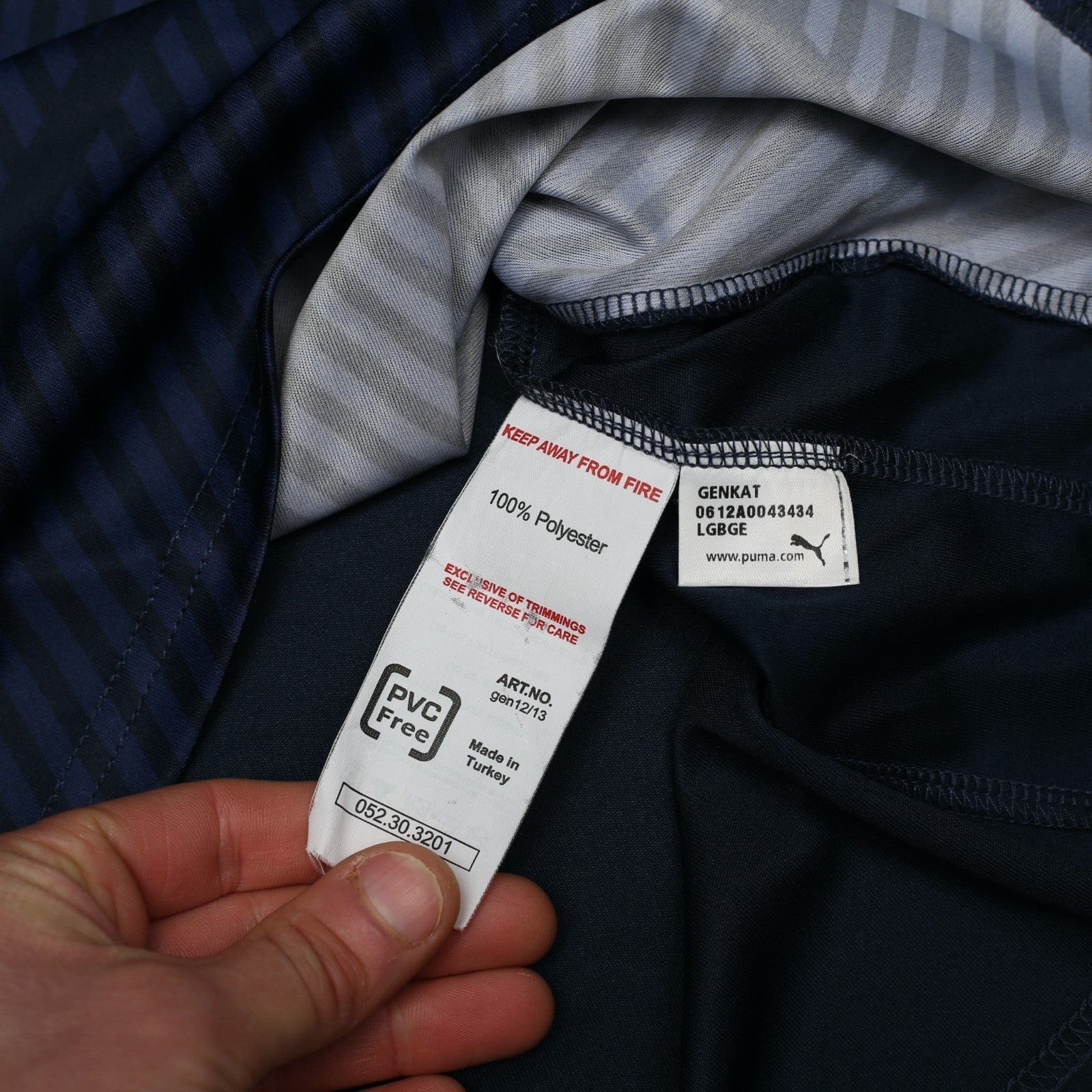 2012/13 Garner #14 Preston North End Vintage PUMA Away Football Shirt (L/XL)