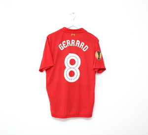 2012/13 GERRARD #8 Liverpool Warrior European Home Football Shirt (L)