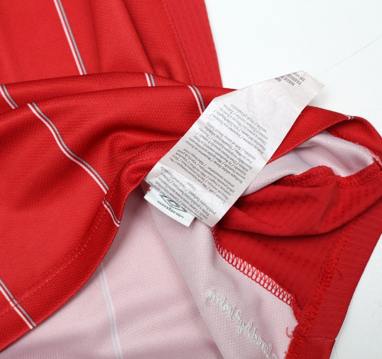 2012/13 LAMBERT #7 Southampton Vintage Umbro Home Football Shirt (XL)