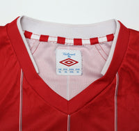 2012/13 LAMBERT #7 Southampton Vintage Umbro Home Football Shirt (XL)