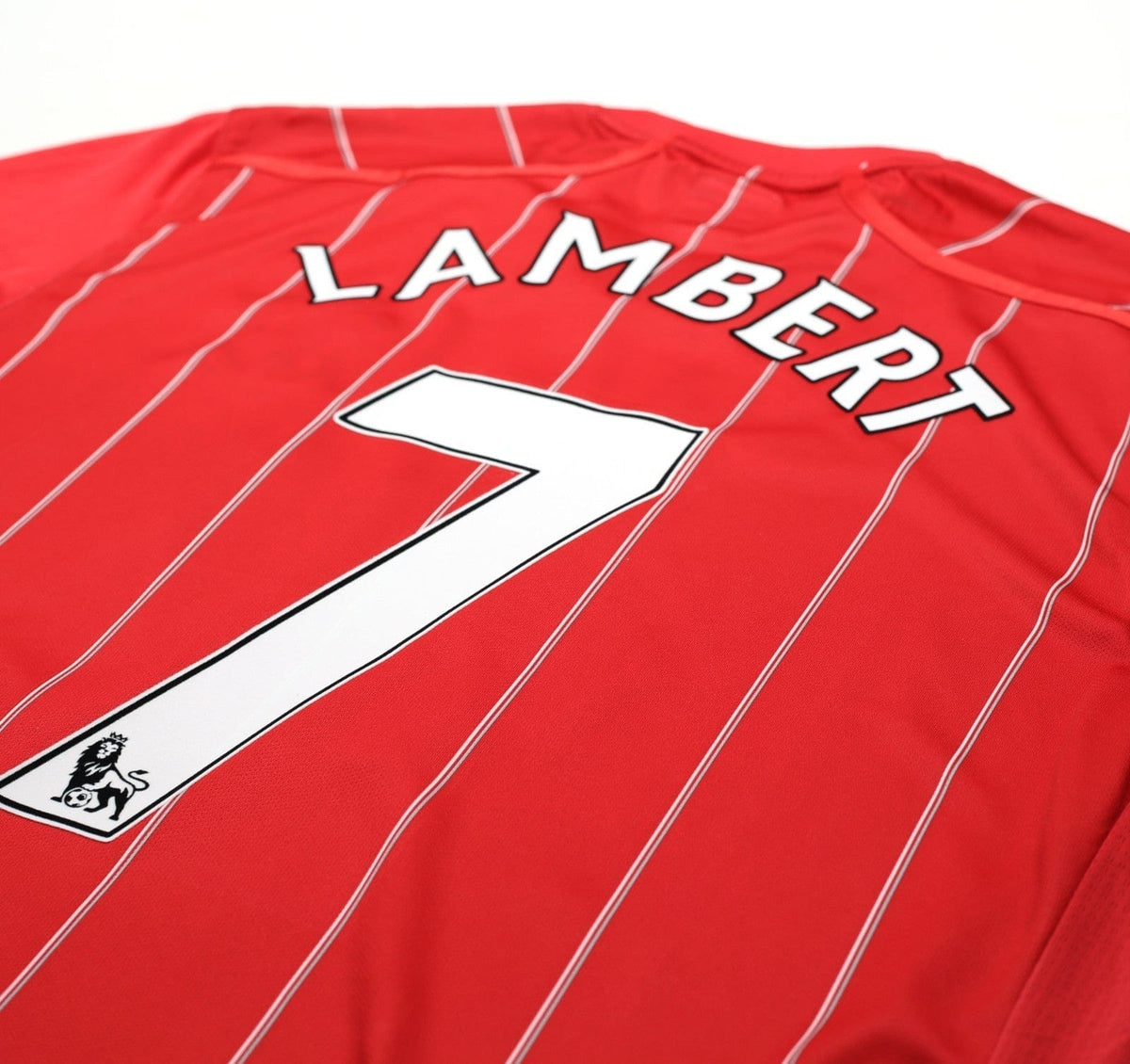 2012/13 LAMBERT #7 Southampton Vintage Umbro Home Football Shirt (XL)