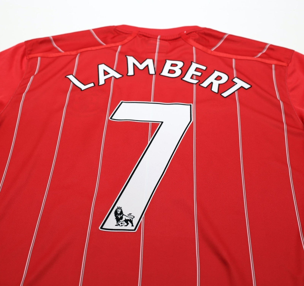 2012/13 LAMBERT #7 Southampton Vintage Umbro Home Football Shirt (XL)