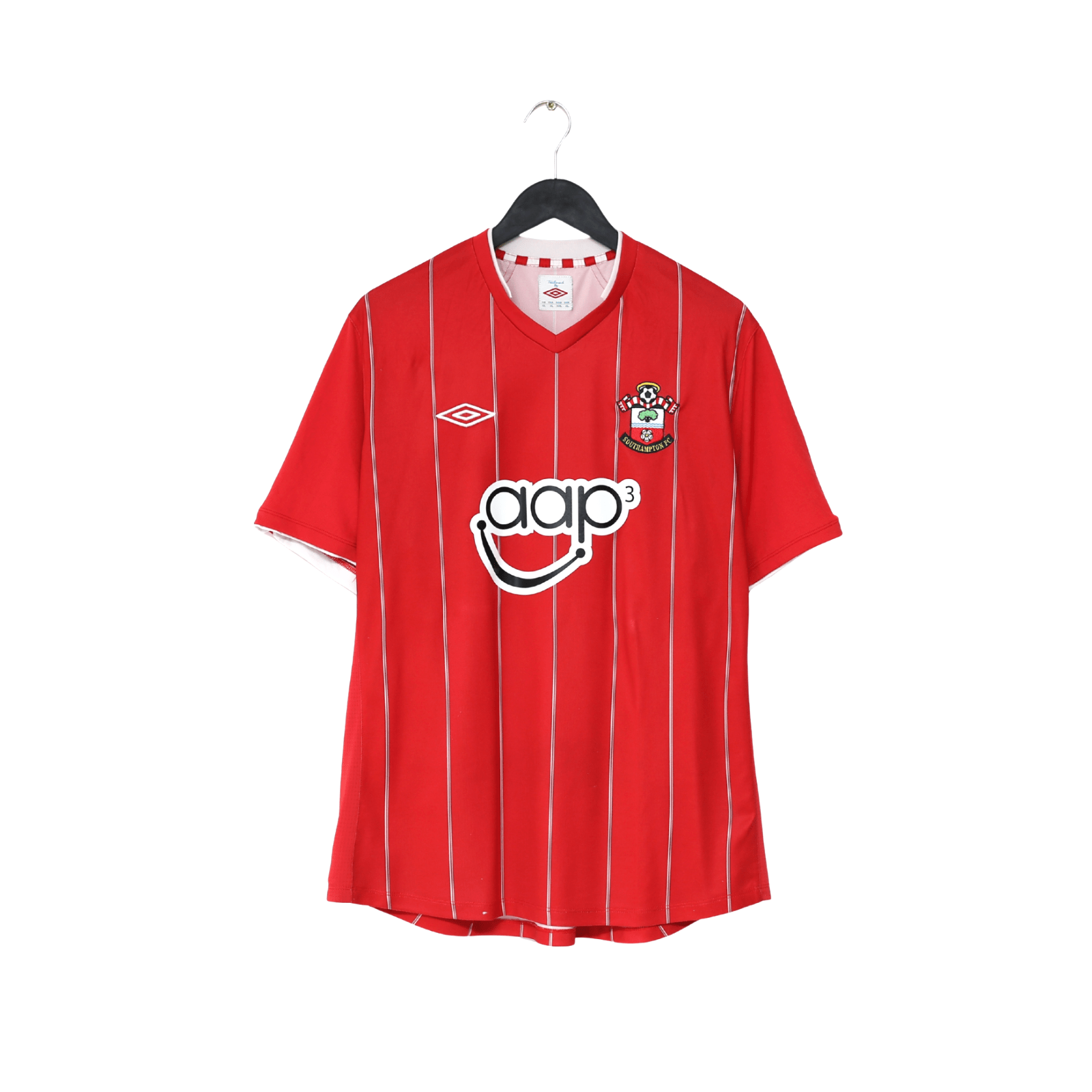 2012/13 LAMBERT #7 Southampton Vintage Umbro Home Football Shirt (XL)
