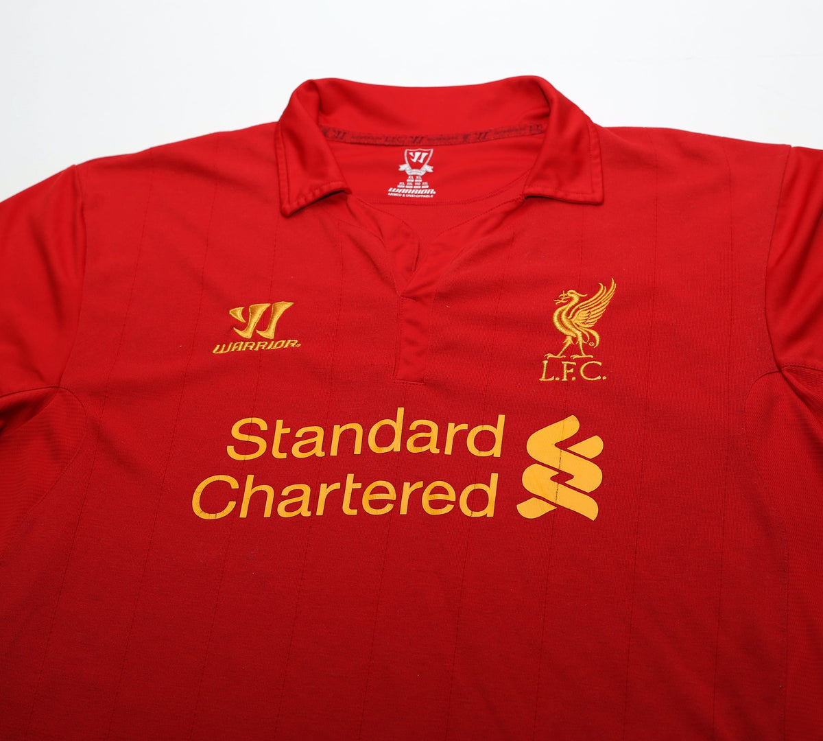 2012/13 LIVERPOOL Vintage Warrior Home Football Shirt (XL)