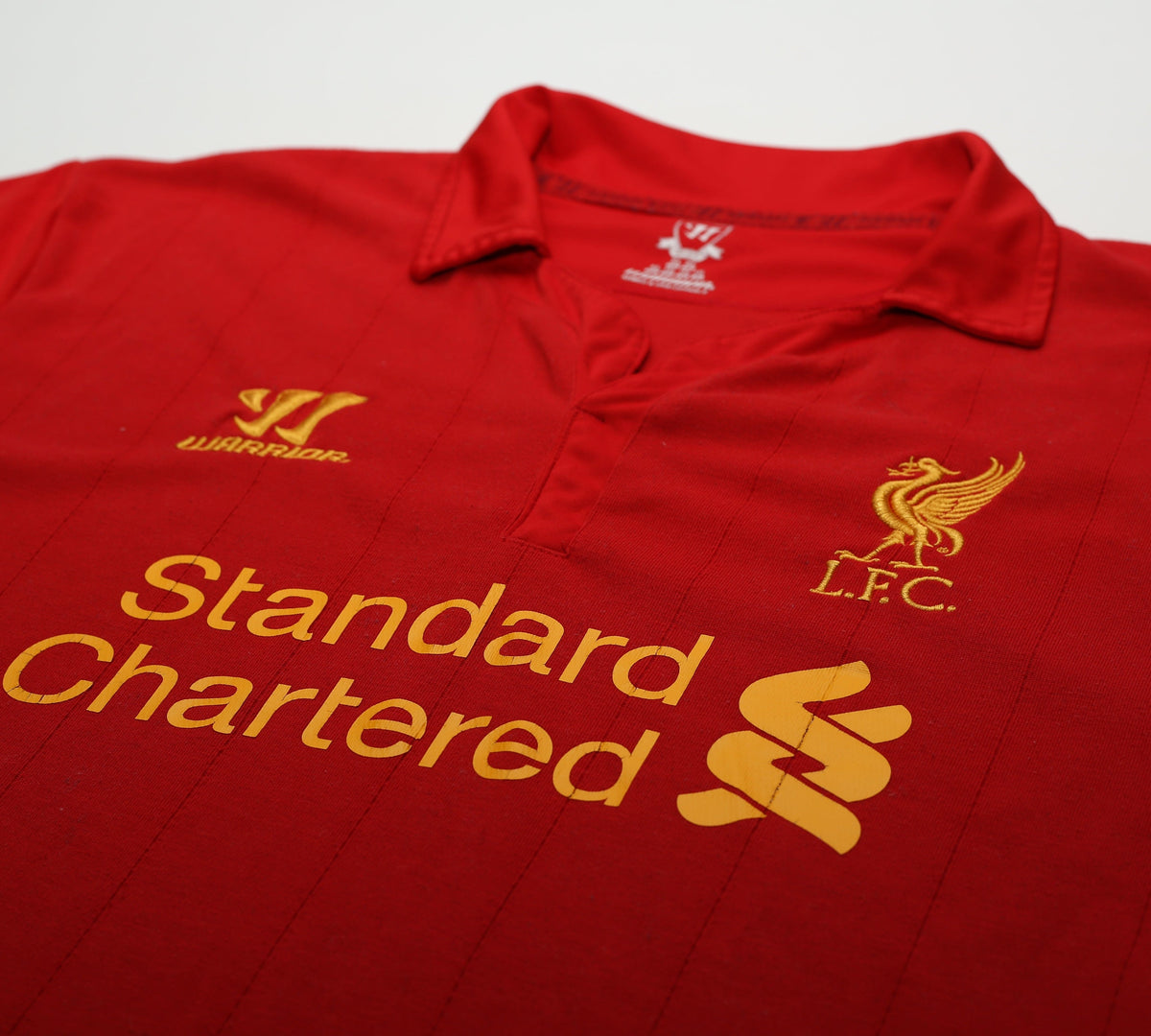 2012/13 LIVERPOOL Vintage Warrior Home Football Shirt (XL)
