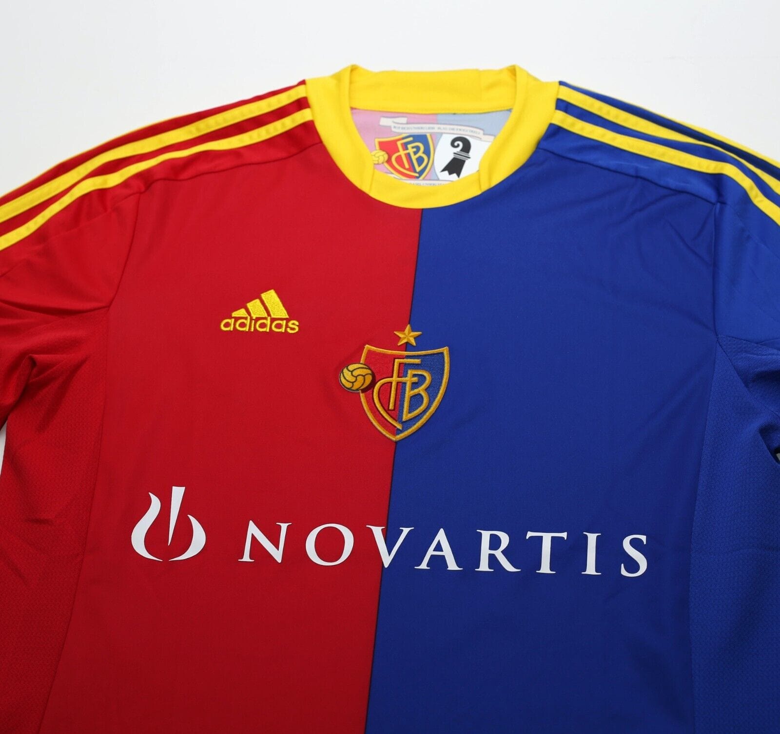 2012/13 M. SALAH #22 FC Basel Vintage adidas Home Football Shirt Jerse