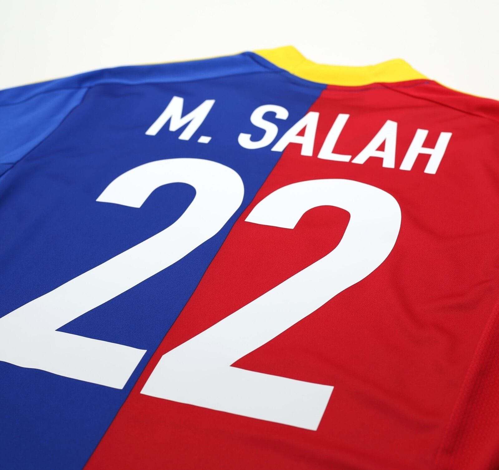2012/13 M. SALAH #22 FC Basel Vintage adidas Home Football Shirt Jersey (M)