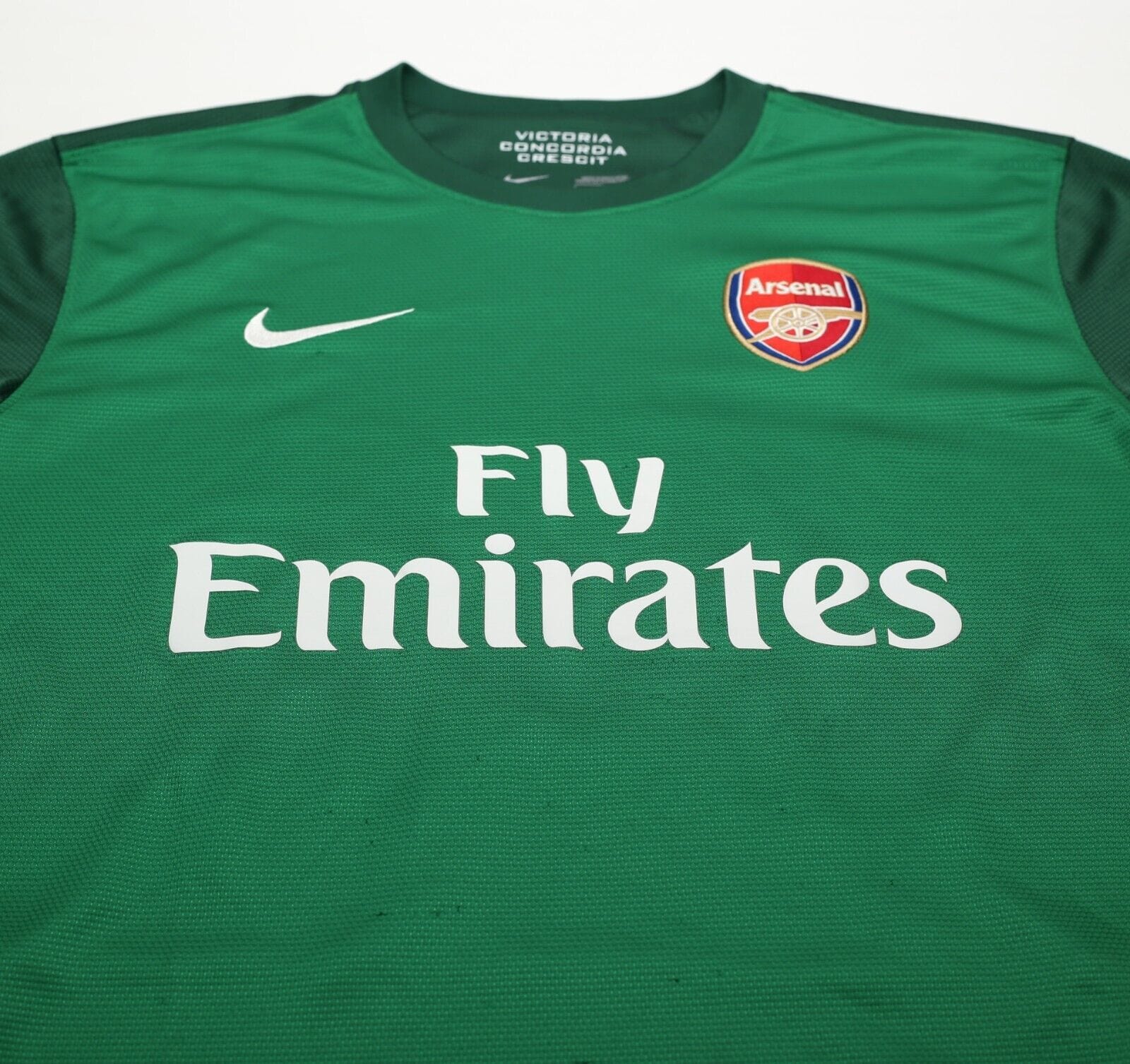 2012/13 MARTINEZ #36 Arsenal Vintage Nike GK Football Shirt Jersey (L)