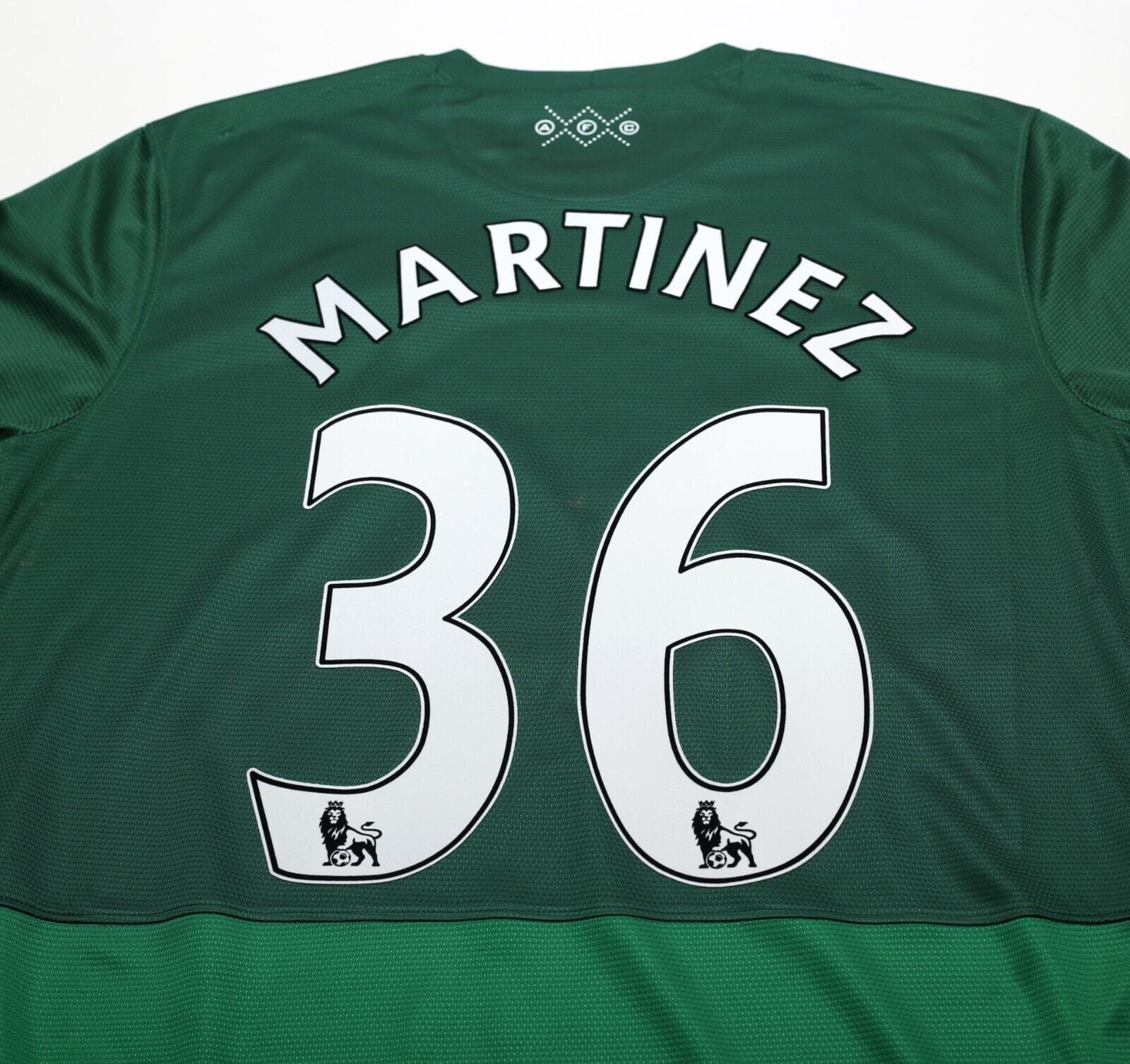 2012/13 MARTINEZ #36 Arsenal Vintage Nike GK Football Shirt Jersey (L)