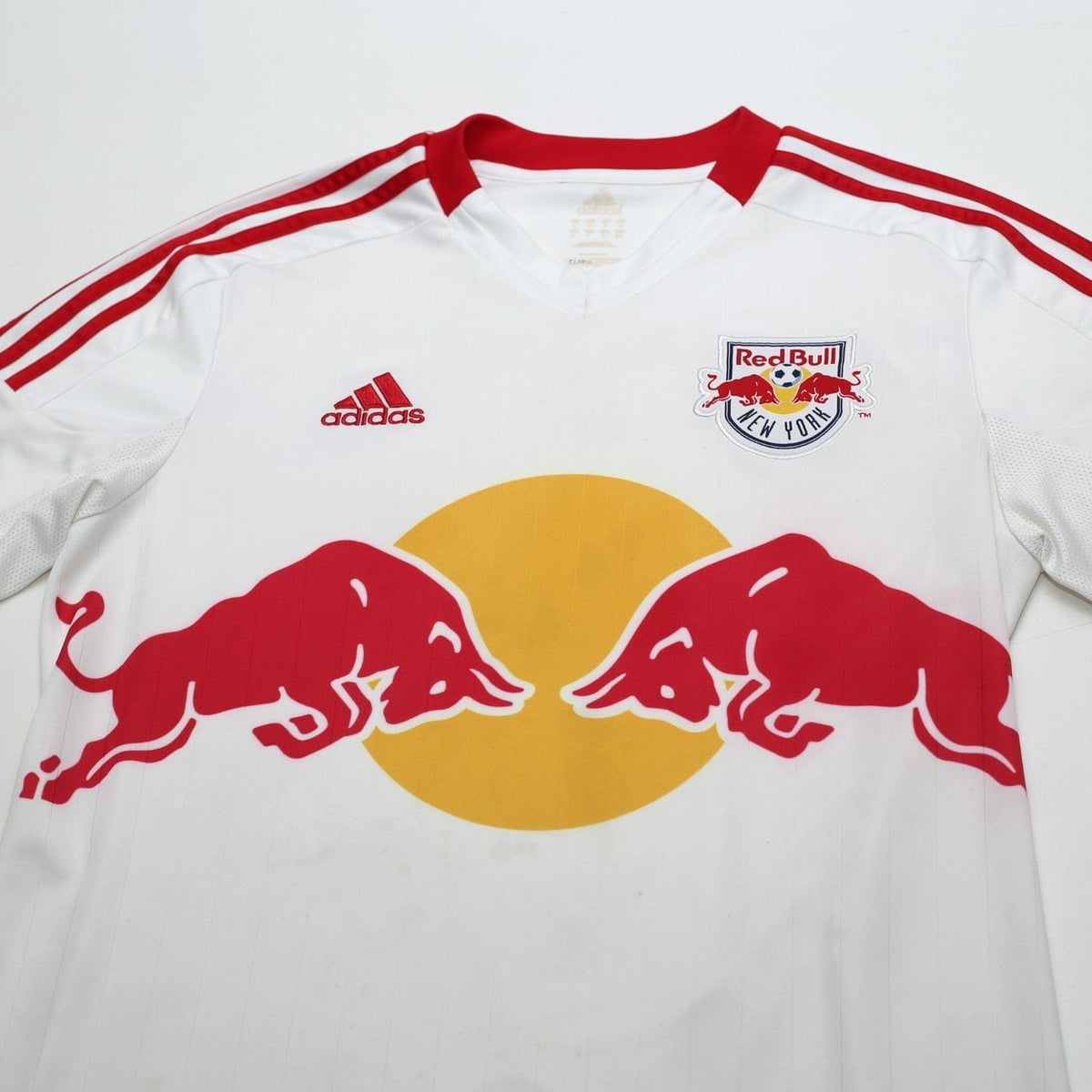 2012/13 New York Red Bull Vintage adidas Home Football Soccer Shirt (M) MLS