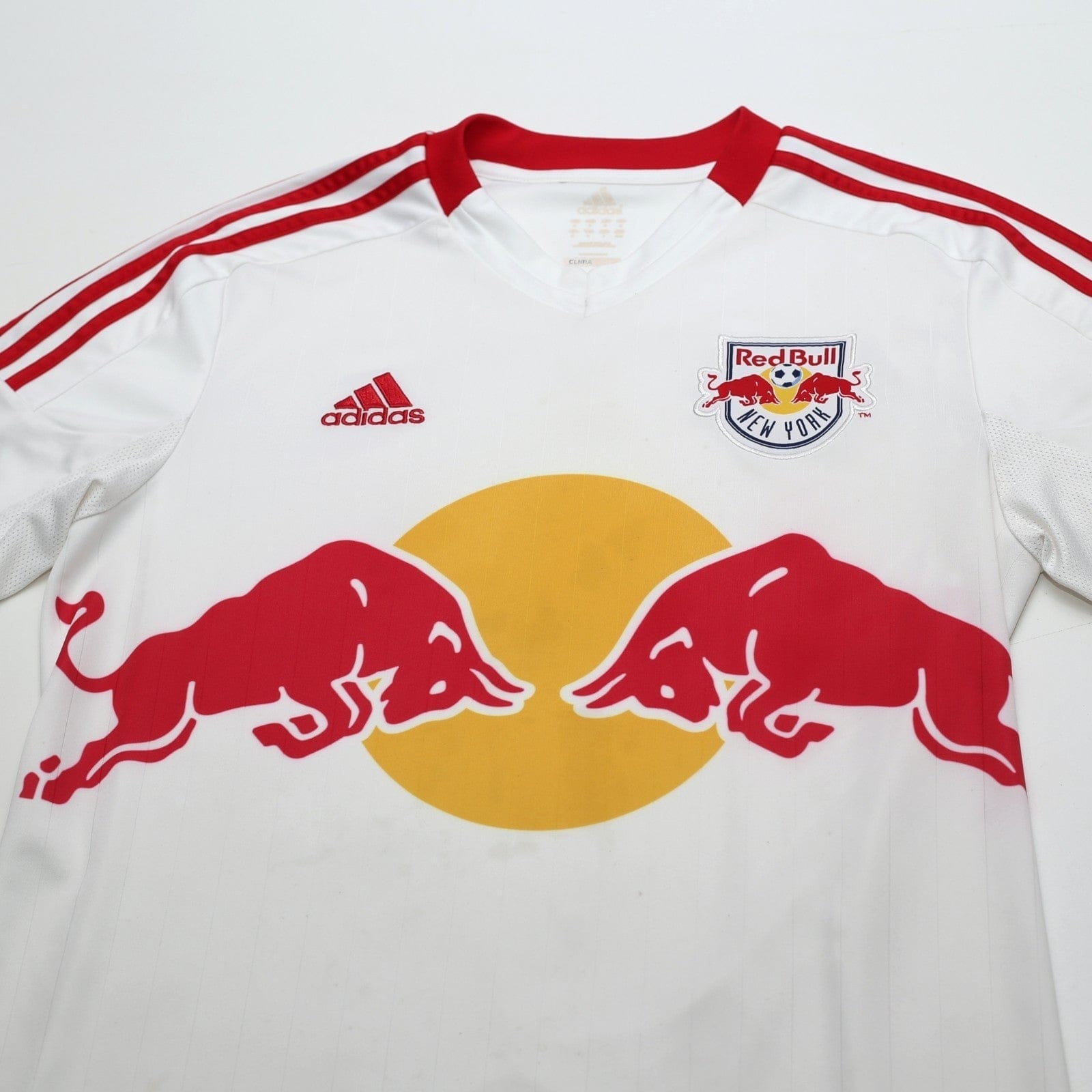 2012/13 New York Red Bull Vintage adidas Home Football Soccer Shirt (M) MLS