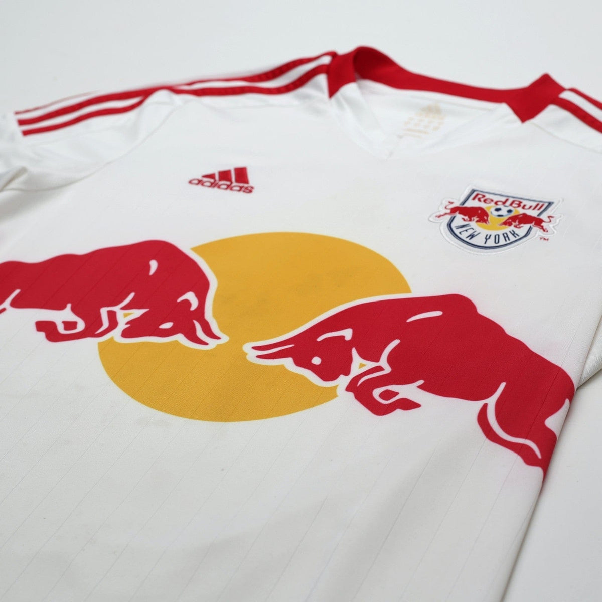 2012/13 New York Red Bull Vintage adidas Home Football Soccer Shirt (M) MLS