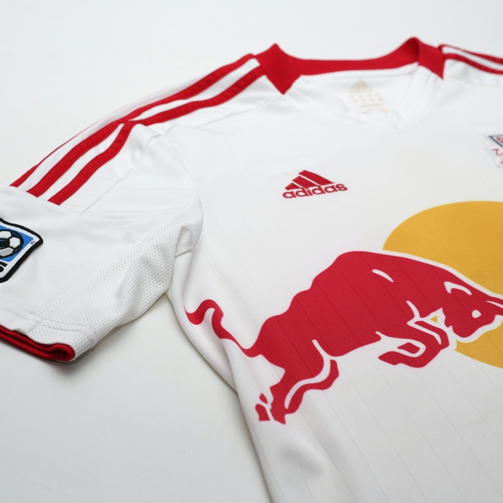 2012/13 New York Red Bull Vintage adidas Home Football Soccer Shirt (M) MLS