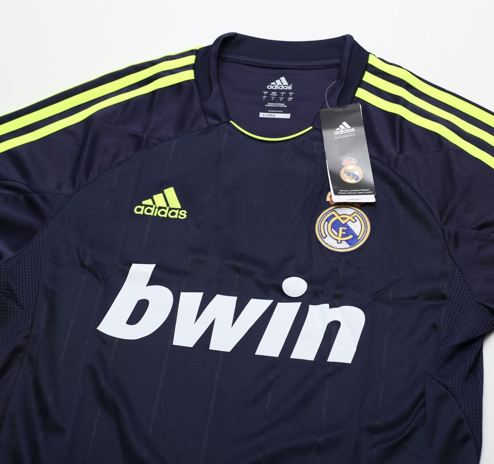 2012/13 REAL MADRID Vintage adidas Away Football Shirt Jersey (S) BNWT