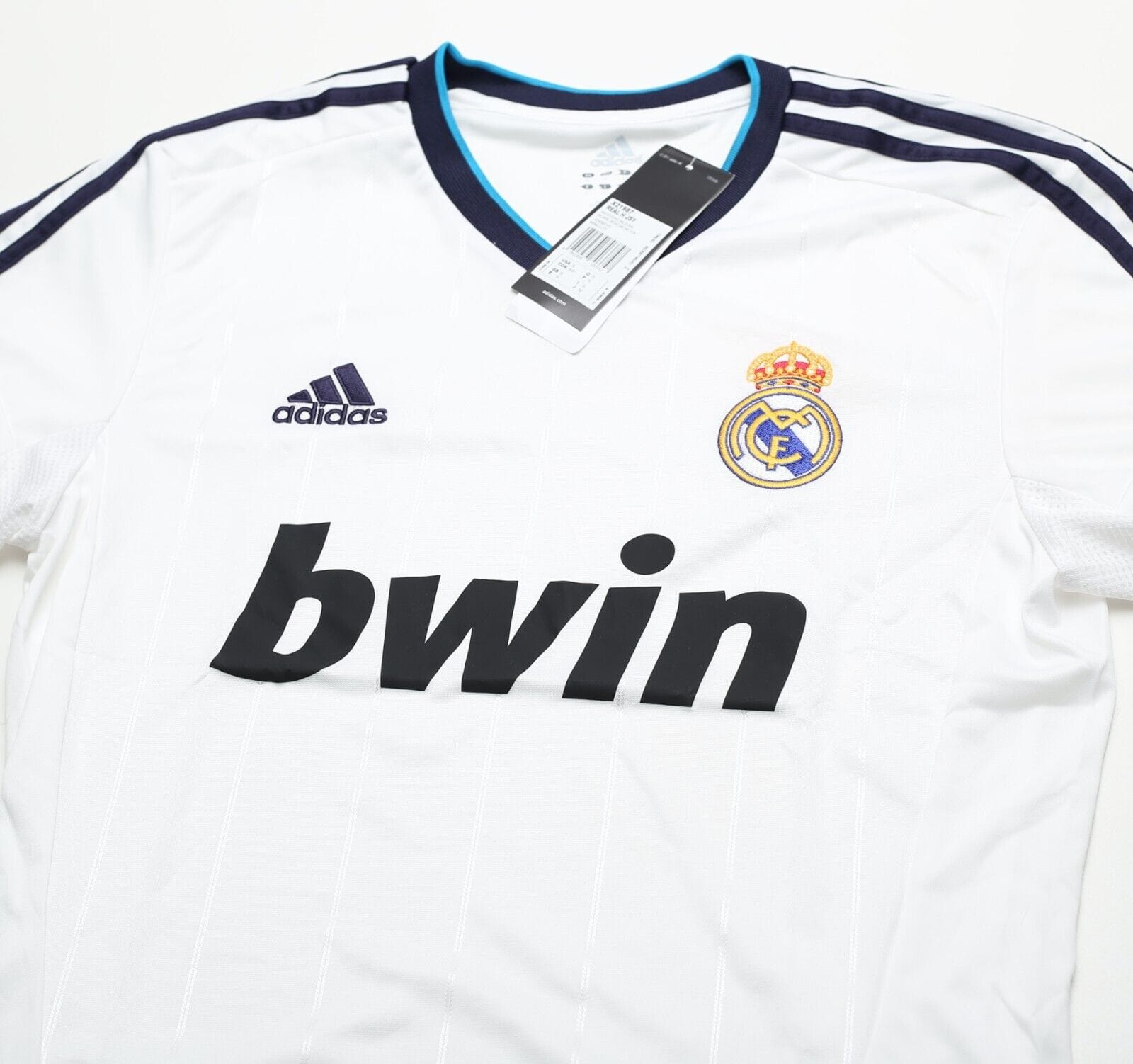 2012/13 REAL MADRID Vintage adidas Home Football Shirt Jersey (S) BNWT