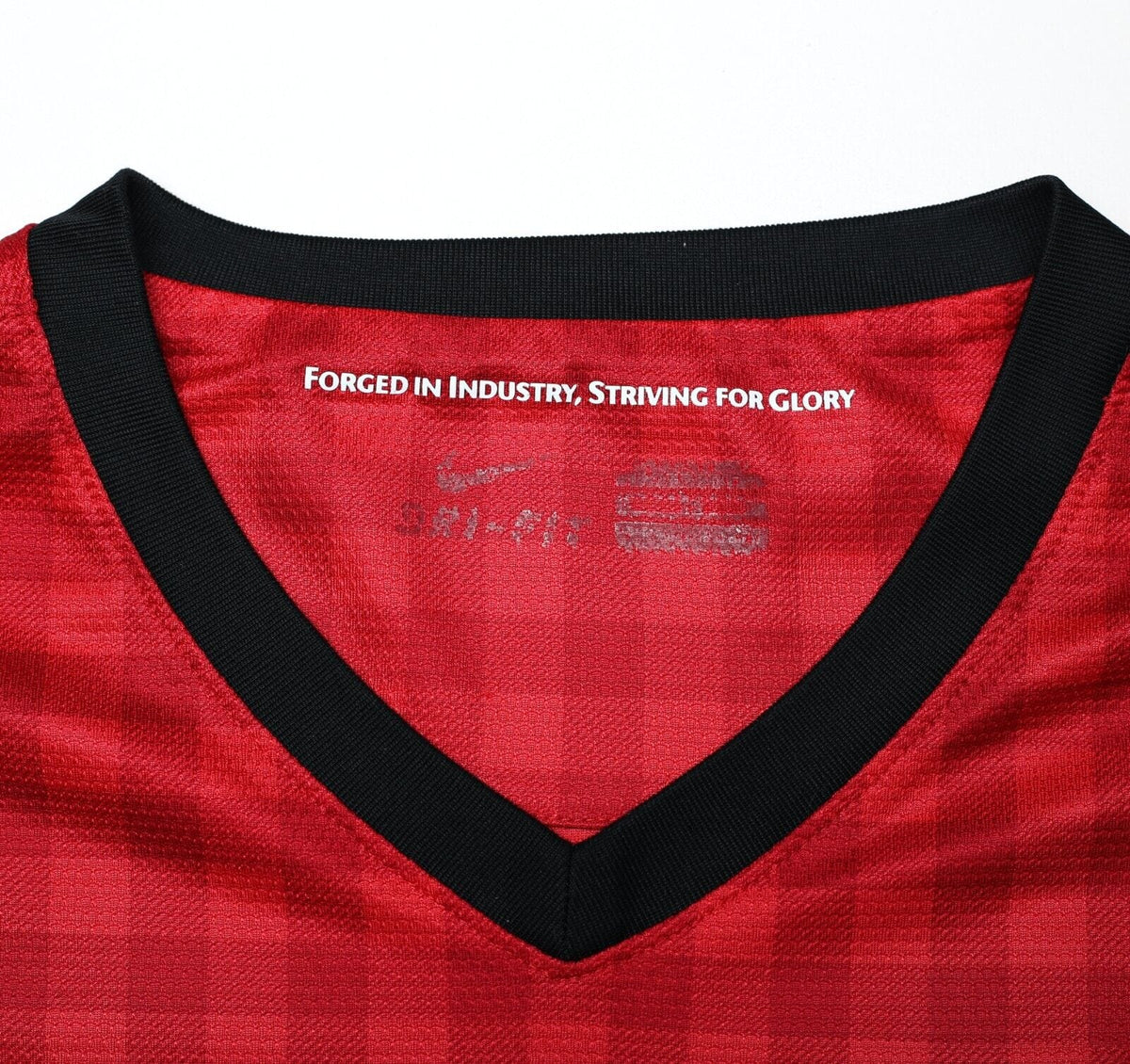 2012/13 SCHOLES #22 Manchester United Vintage Nike Home Football Shirt (XL)